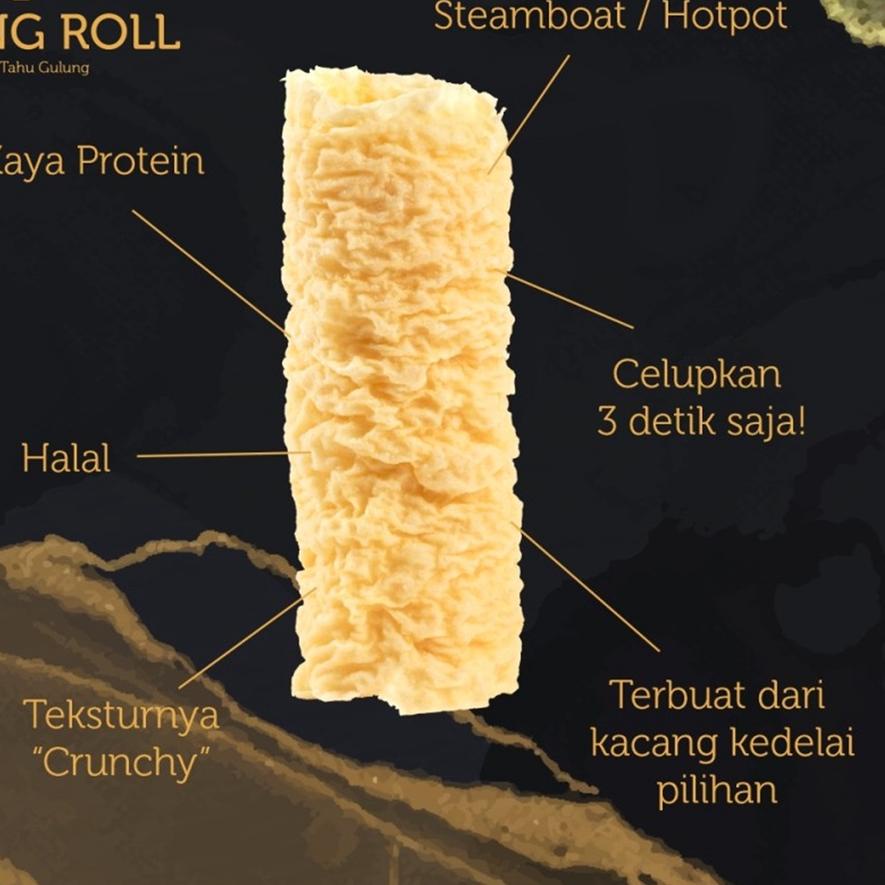 

EXCLUSIVE!Sakura Ring Roll / Kembang Tahu Gulung 188gr|RA2