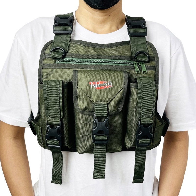 TAS DADA ROMPI TACTICAL ORIGINAL NR-59 / TAS DADA PRIA / TAS DADA TACTICAL PRIA ORIGINAL NR-59 GREEN ARMY LIMITED EDITION