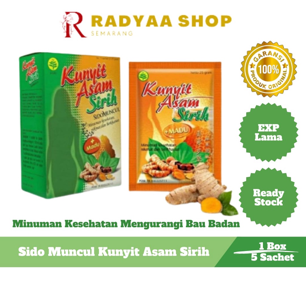 

Minuman Herbal Kunyit Asam Sirih