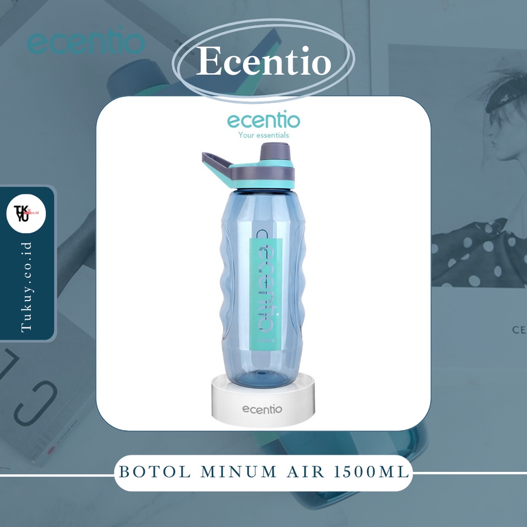 Jual Ecentio Botol Minum Liter Water Botol Air Sport Ml Big Size Shopee Indonesia