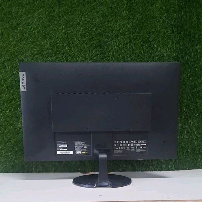 Monitor Lenovo 24 Inch, HDMI, Layar Frameless, 75Hz, Mulus, Bergaransi