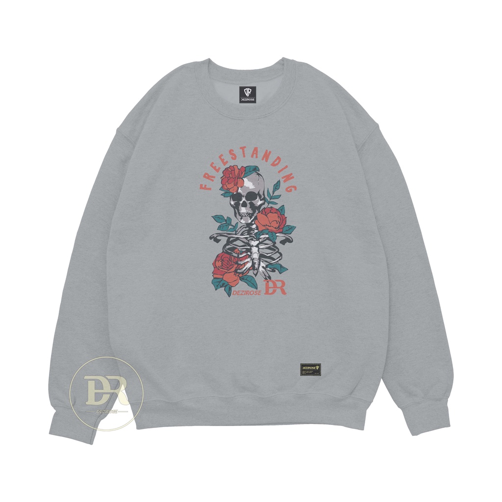 DEZIROSE Sweater Crewneck Freestanding (Sablon) Size M-XXL ( Pria &amp; Wanita ) Distro