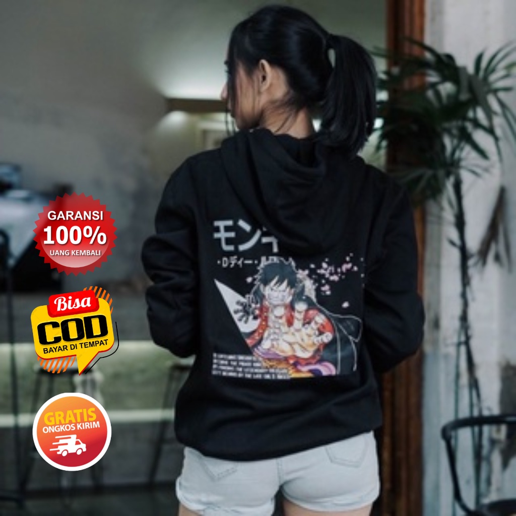 New Arrival Hoodie Anime One Piece Luffy Wano Ryuo Haki Limited Edition