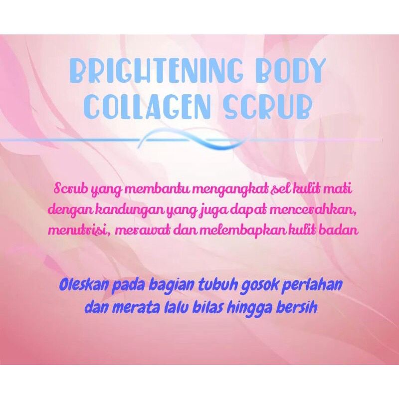 RYKEMA BODY SCRUB 100ML BRIGHTENING LULUR MANDI PERAWATAN TUBUH