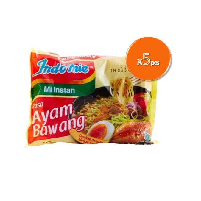 

artN3z3Y--Indomie Mie Instan Ayam Bawang 5 x 69 gr