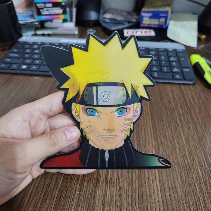 

STIKER 3D MOTION LENTICULAR ANIME - D0092 - Naruto - Naruto Uzumaki
