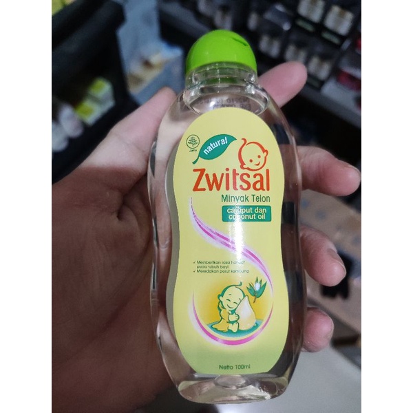 ZWITSAL minyak telon natural cajuput dan coconut oil 100ml