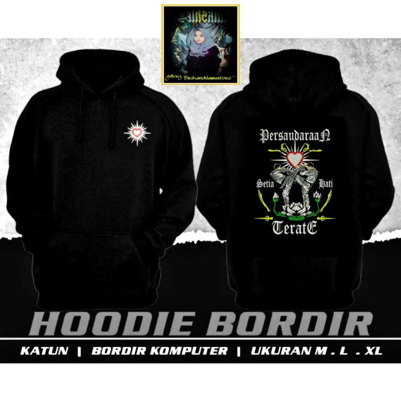 Hoodie Sweatershirt Bordir Hoodie PSHT Jumper PSHT Bordir Jaket PSHT Terbaru Jaket Pria Keren Hoodie