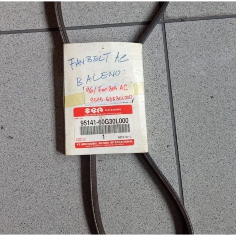 Fan belt AC suzuki Baleno