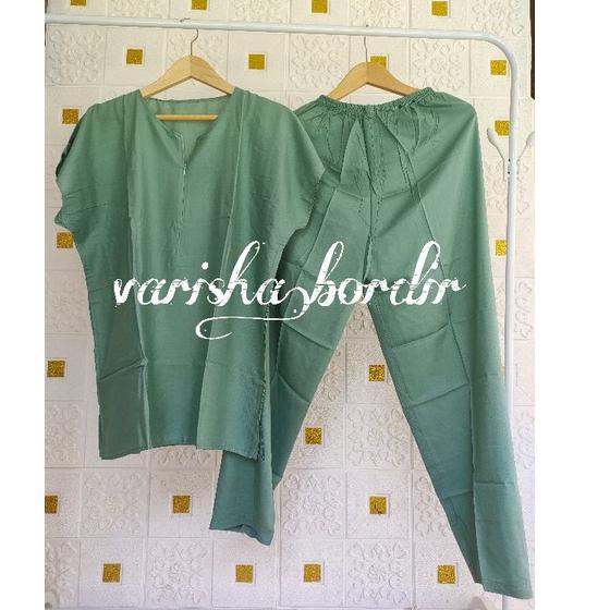 [TBH.31Oc22ν] PIYAMA RAYON BUSUI - SET CELANA TANGAN PENDEK - PAJAMAS RAYON POLOS / SETCEL ONE SET P