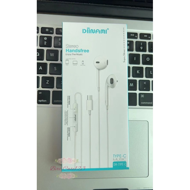 DIINAMI Earphone headsfree Hf Type C Headset Type-C Samsung Xiaomi Oppo Vivo Huawei INFINIX + MIC ORIGINAL  BC6712