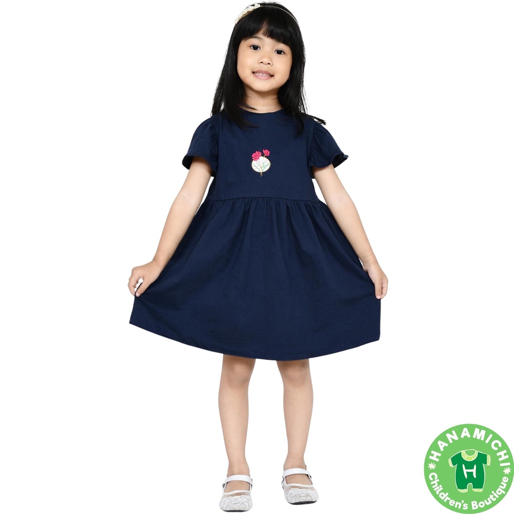 Hanamichi ZENA Dress Anak Premium Lengan Pendek Balita