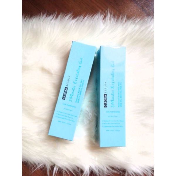 PROMO  3 Minutes exfoliating gel cleora beauty ori