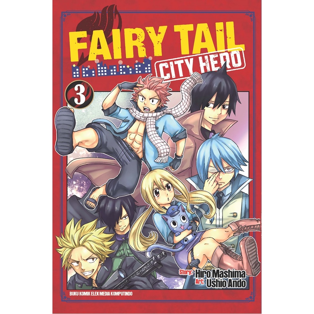 Gramedia Bali - FAIRY TAIL CITY HERO 03