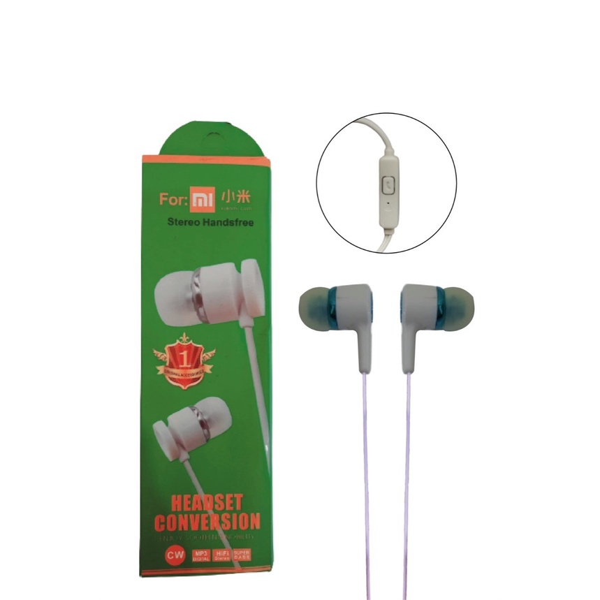 Headset Earphone OC Samsung Handsfree Super Bass Jack Audio 3.5mm