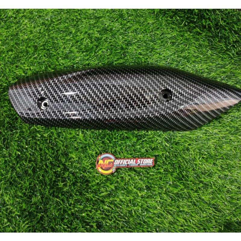 COVER TUTUP KENALPOT YAMAHA FREEGO DAN YAMAHA GEAR CARBON