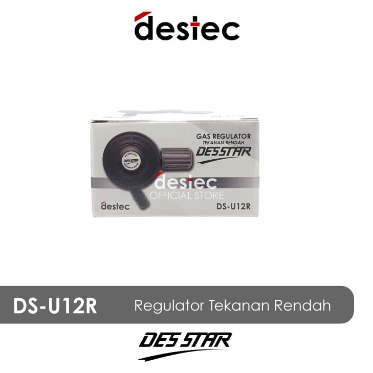 Kepala Gas DESSTAR/ Regulator Gas DES STAR DS-U12RM &amp; DS-U12R Tekanan Rendah Indikator Meter