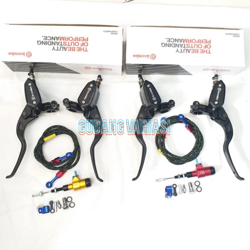MASTER REM BEREMBO  2 OVAL PLUS STUT KOPLING HIDROLIK RX KING CBR KLX CRF SATRIA FU VIXION