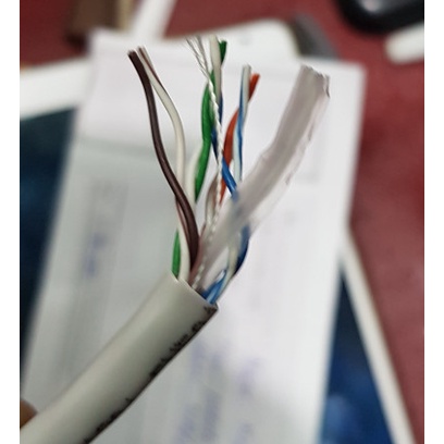 Kabel Lan Vascolink Cat 6 Outdoor Original / Asli 1 Box (Dus)