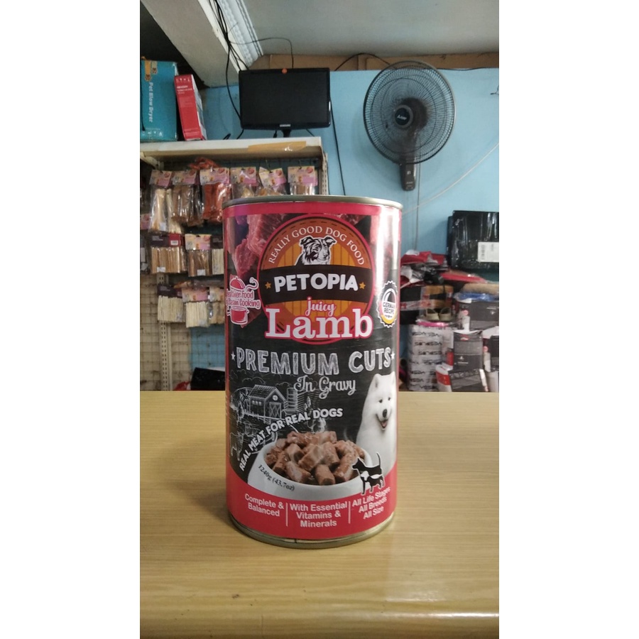 PETOPIA Makanan Basah Kaleng Petopia premium  1240g Dog Canned Food Wet Dog Food 1240 gram