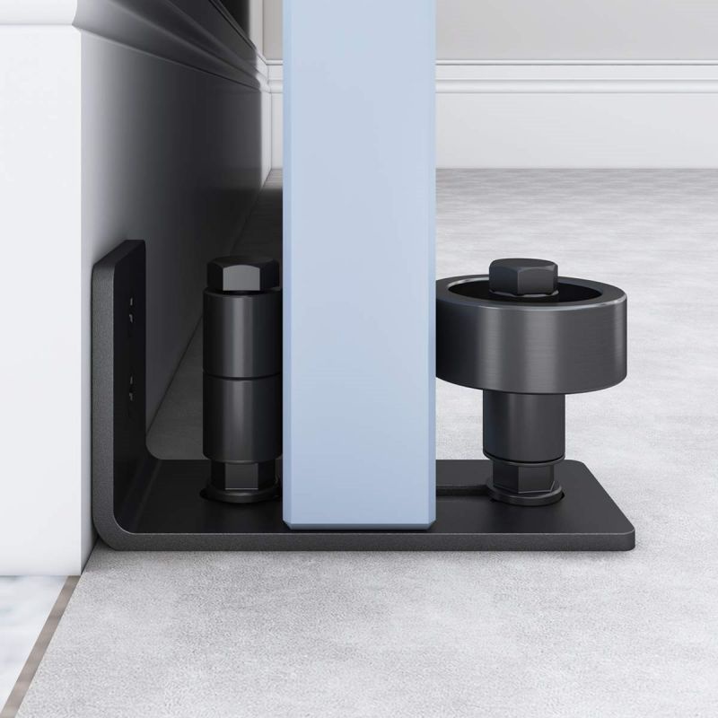 8 In 1 Door Guide Sliding Barn Door Stay Roller Hardware Adjustable