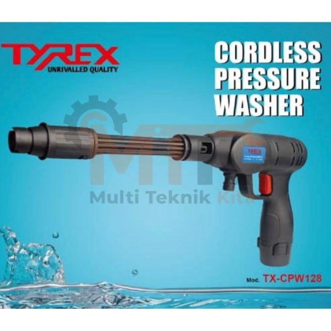 Tyrex Cordless Jet Cleaner Mesin Steam Cuci Mobil Motor Ac Baterai 12V
