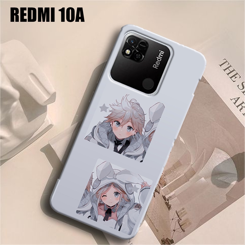 Case Hp Redmi 10A  - Casing Hp Redmi 10A - Elzora.id - Fashion Case Couple - Case Cewek - Case Cowok