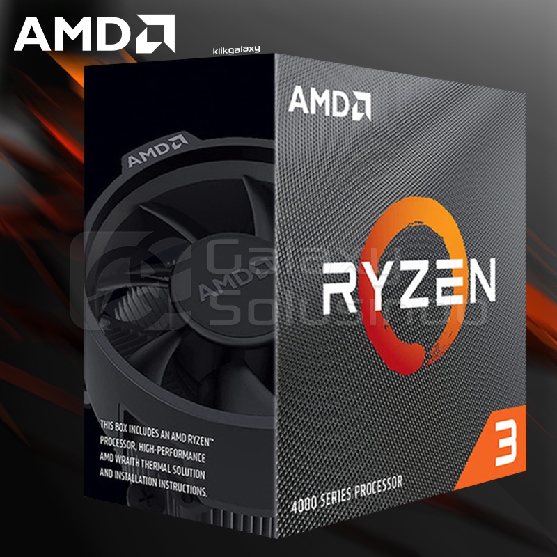 AMD Ryzen 3 4100 AMF4 4 Core 8 Thread Processor
