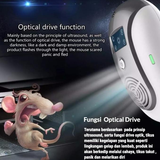 Alat Pengusir Tikus Kecoa dan Alat Pembasmi Nyamuk Kecoa Tikus