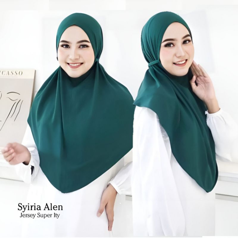 Jilbab SYIRIA Hijab Maryam Jersey Premium ITY Korea