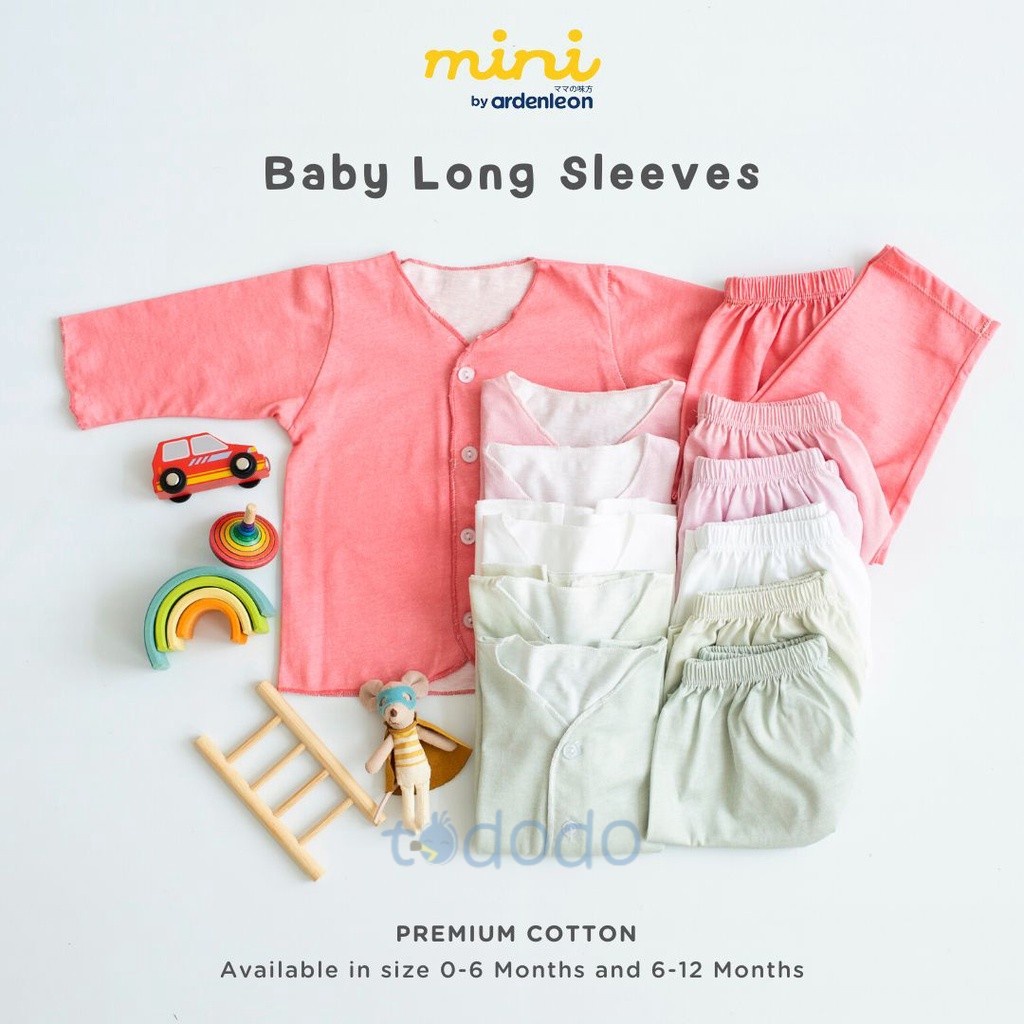 Baju Bayi Setelan Panjang ARDENLEON Mini Series Baby Long Sleeves