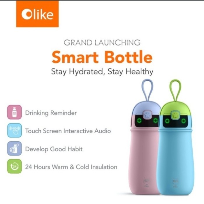 Olike Smart Bottle / Botol Minum Anak Original - Peralatan / Perlengkapan Dapur
