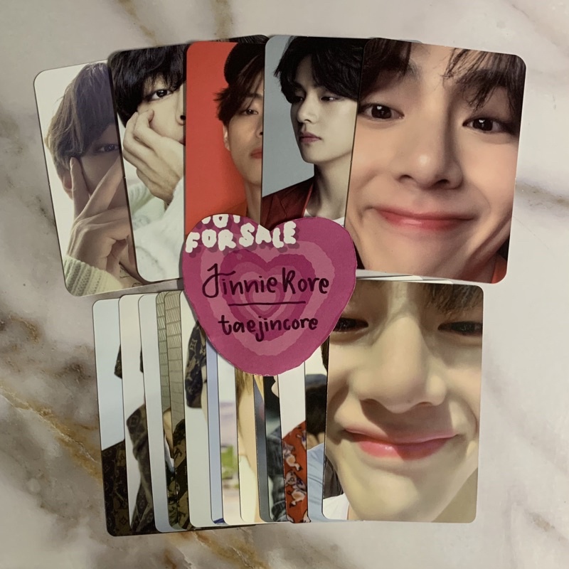 BTS DICON MAGZ OFFICIAL PHOTOCARD SET V GOES ON 2020 101 CUSTOM BOOK TAEHYUNG TAE ZOOM HD PC RARE DF