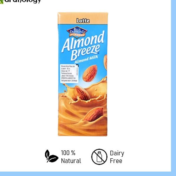 

IdP5b5A--Blue Diamond Almond Breeze Milk / Susu Almond 180 ml - Latte