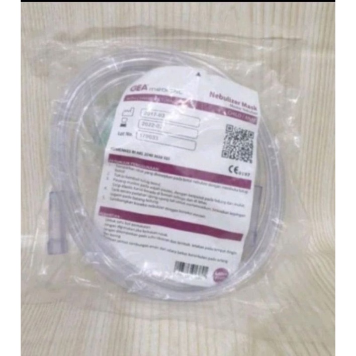 Masker Nebulizer Bayi, Anak &amp; Dewasa GEA