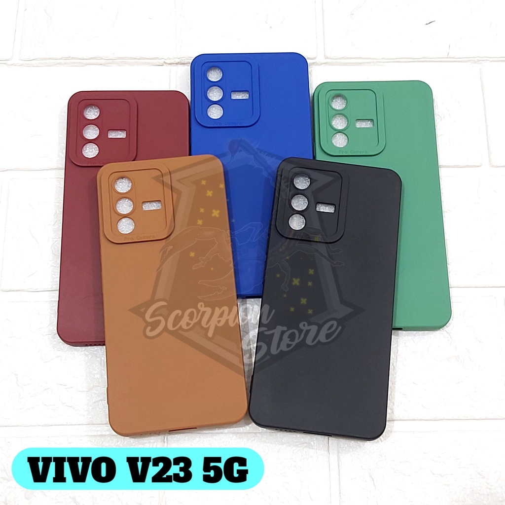 CASE VIVO V23 5G - SOFTCASE MACARON PRO CAMERA VIVO V23 5G - SS