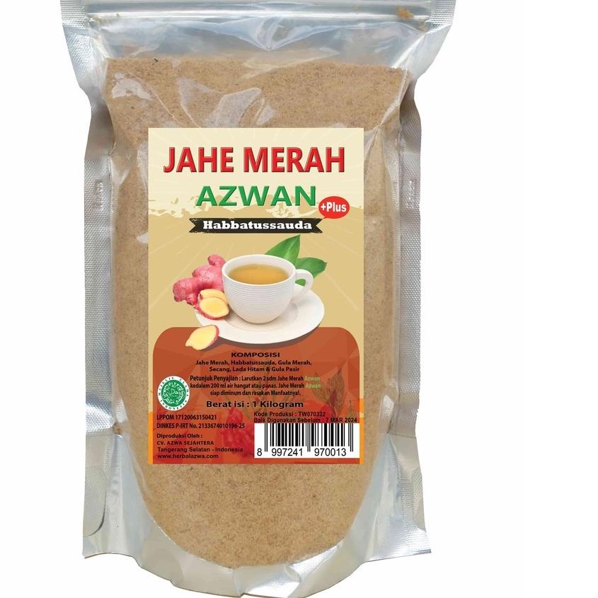 

10.10 Jahe merah bubuk 1kg gas !!