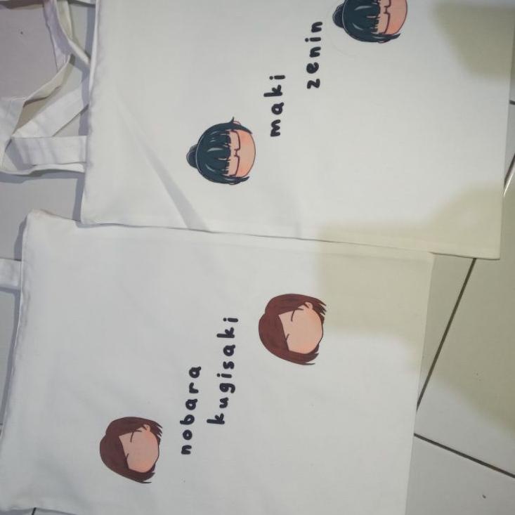 (COD-NV5X READY TOTEBAG JUJUTSU KAISEN | gojo nanami inumaki sukuna megumi Produk diskon