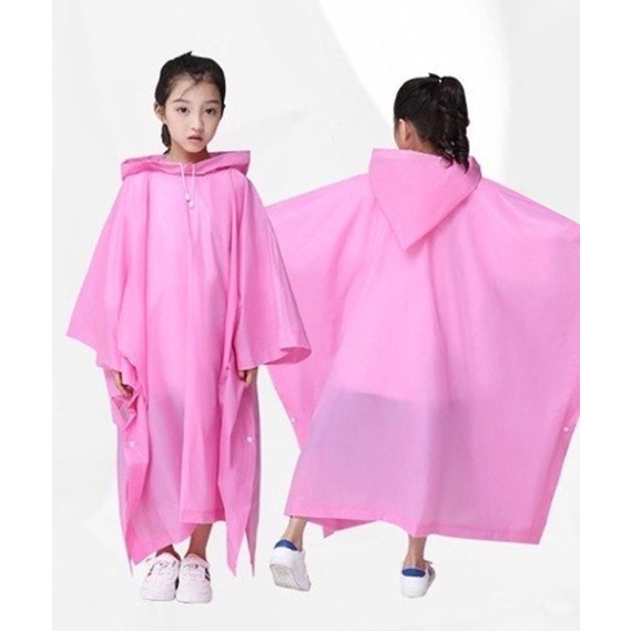 Jas Hujan Anak Model Ponco Jas Hujan Lightweight Children Poncho C.1020 Jas Hujan Anak Raincoat