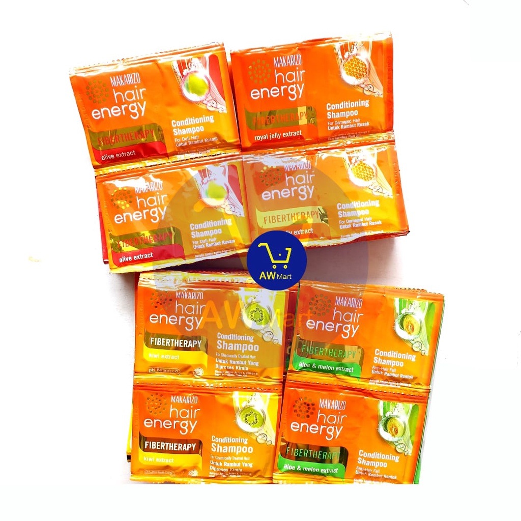 MAKARIZO SHAMPOO RENCENG ( ISI 12 SACHET X 10ML) - CONDITIONING SHAMPOO ALL VARIAN