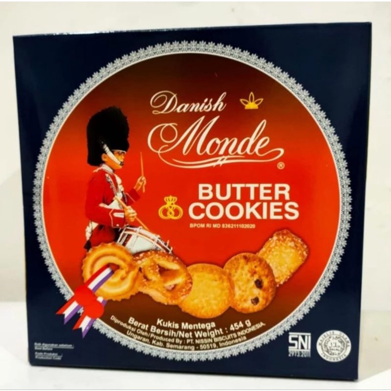 

Monde Danish Butter Cookies 454 gram | Biskuit Terlaris.