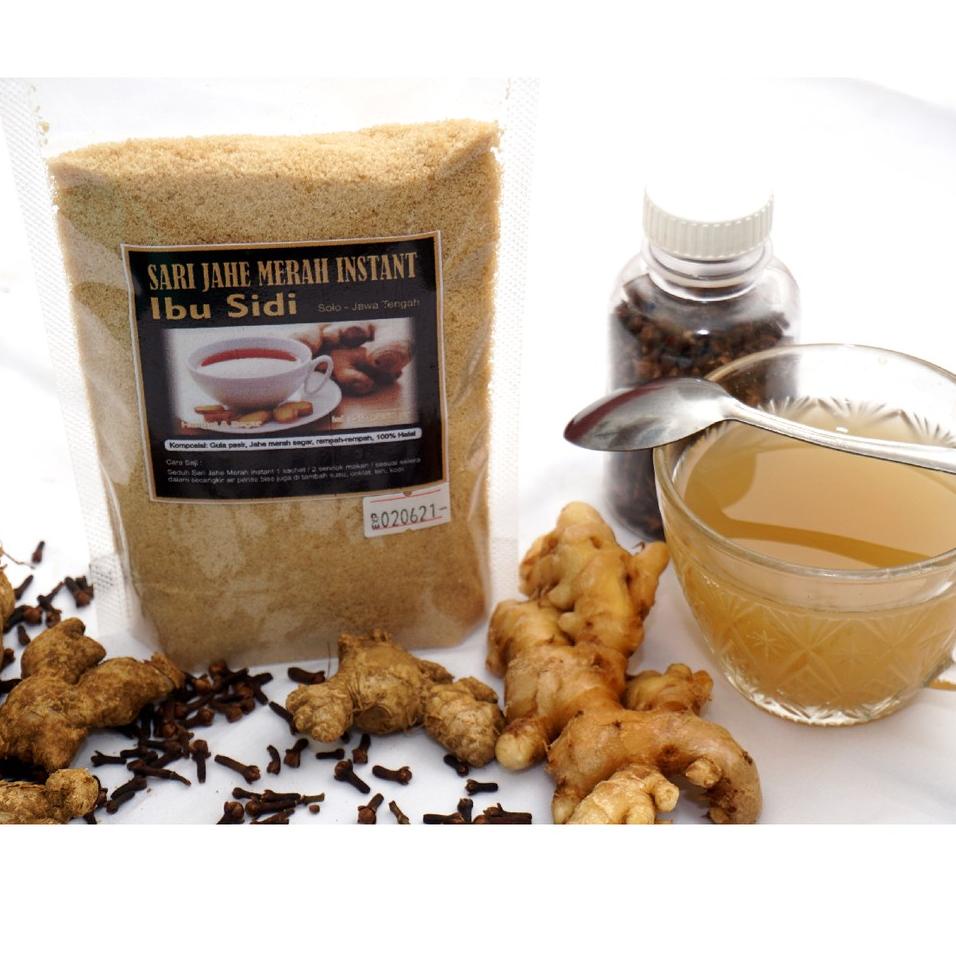 

tpf SARI JAHE MERAH INSTANT IBU SIDI MINUMAN HERBAL KHAS SOLO Best Promo