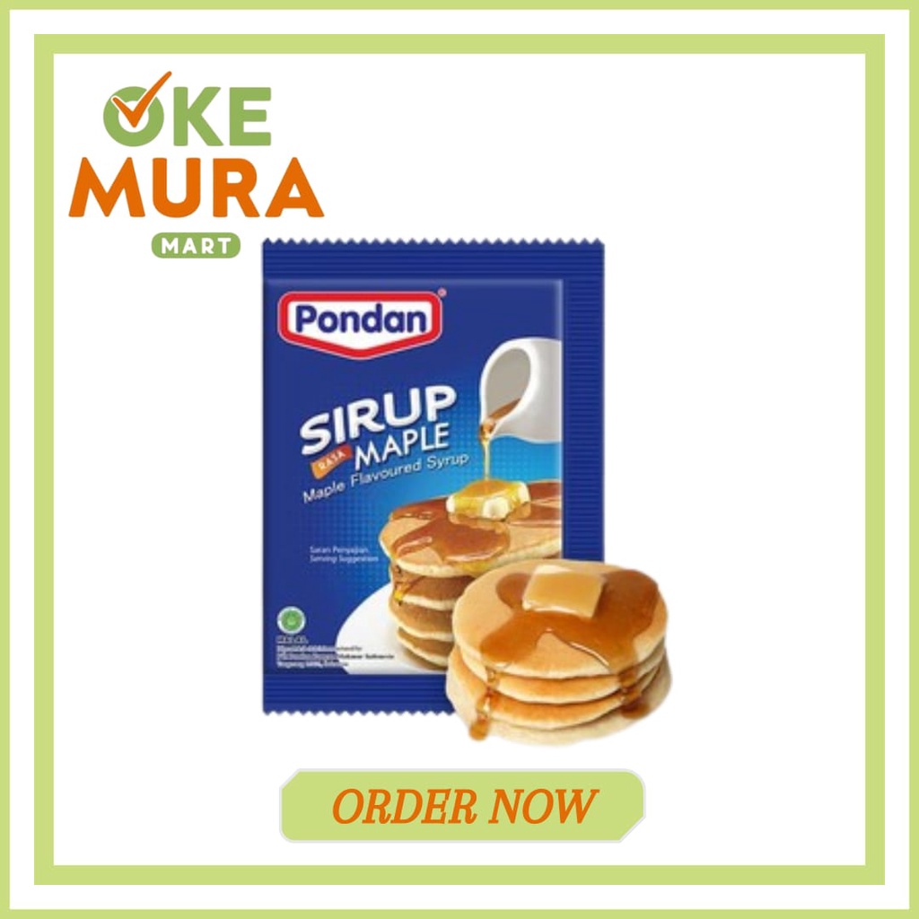 

PONDAN SIRUP MAPLE 40ML / SIRUP PANCAKE/ SIRUP MAKANAN/ TERMURAH!!