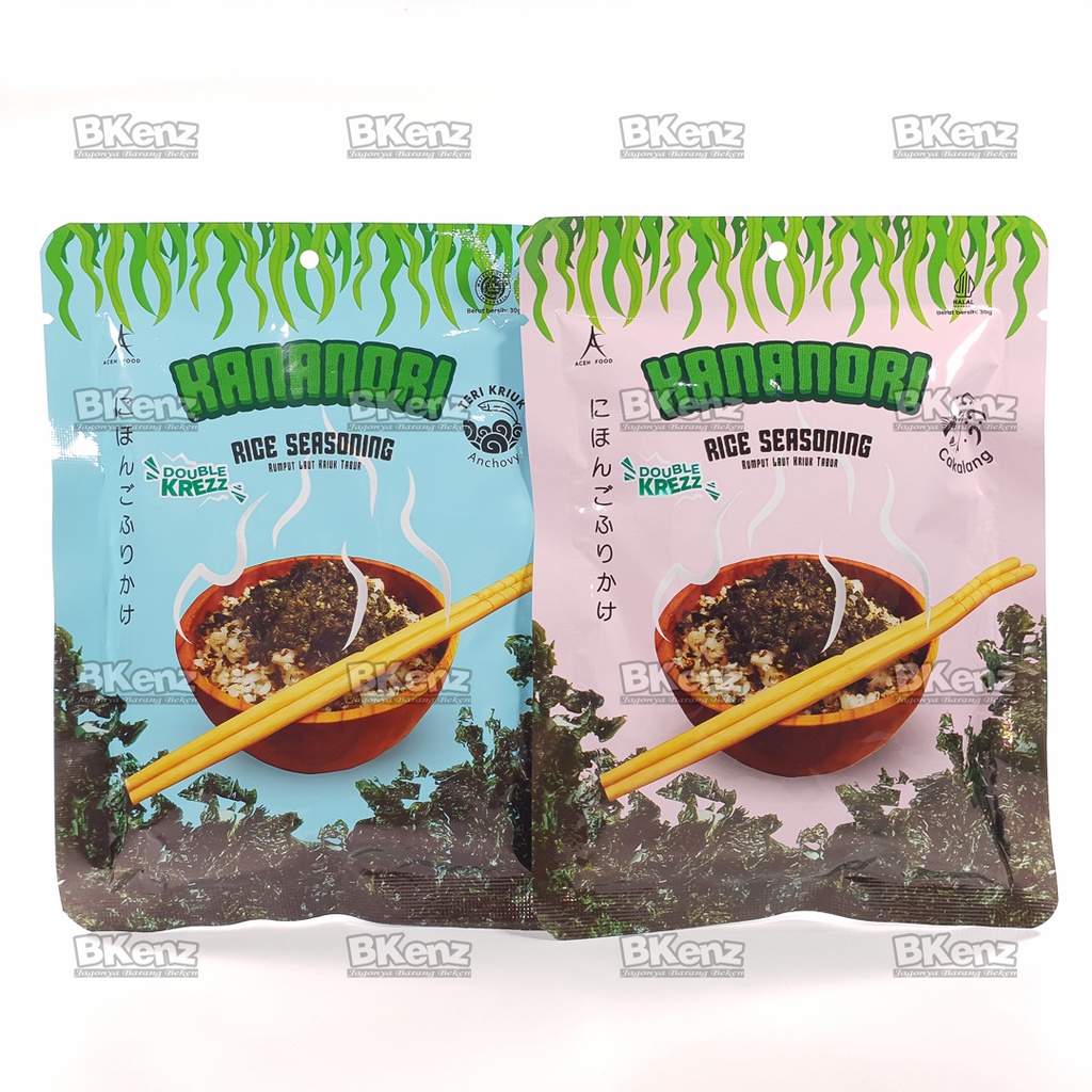 

Kananori Rumput Laut Kering Tabur Teri Nasi Medan Cakalang Siap Makan