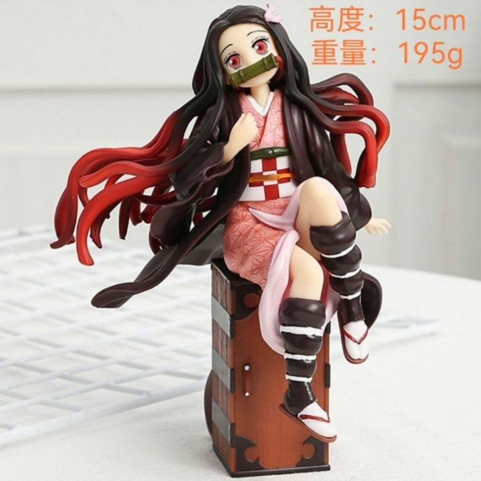 Hari Ini Kimetsu No Yaiba Figure Nezuko Kemasan Box Trendi