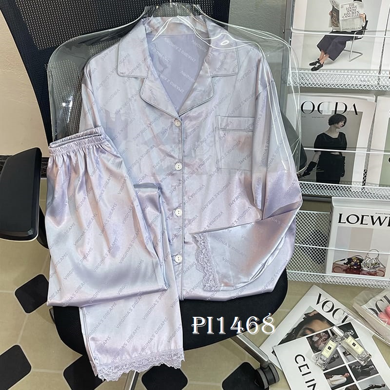 PIYAMA PP SATIN WANITA PI1468