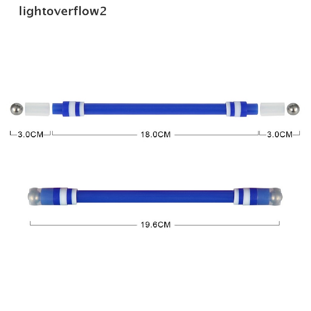 (lightoverflow2) E11 Pulpen / Bolpoin Bahan Baja Tanpa Isi Ulang