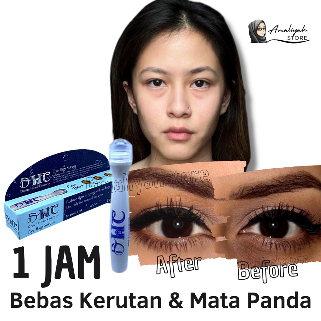 Dhc Eyelash Serum Bag Masker Penghilang Mata Panda  Cream Kantung Mata Hitam Kendur Wanita Dan Pria Ampuh Masker Krim Mata Alami Original