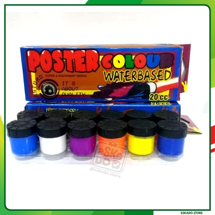 

Buruan Cat Air Poster Colour / Water Based / Asturo Hot Sale