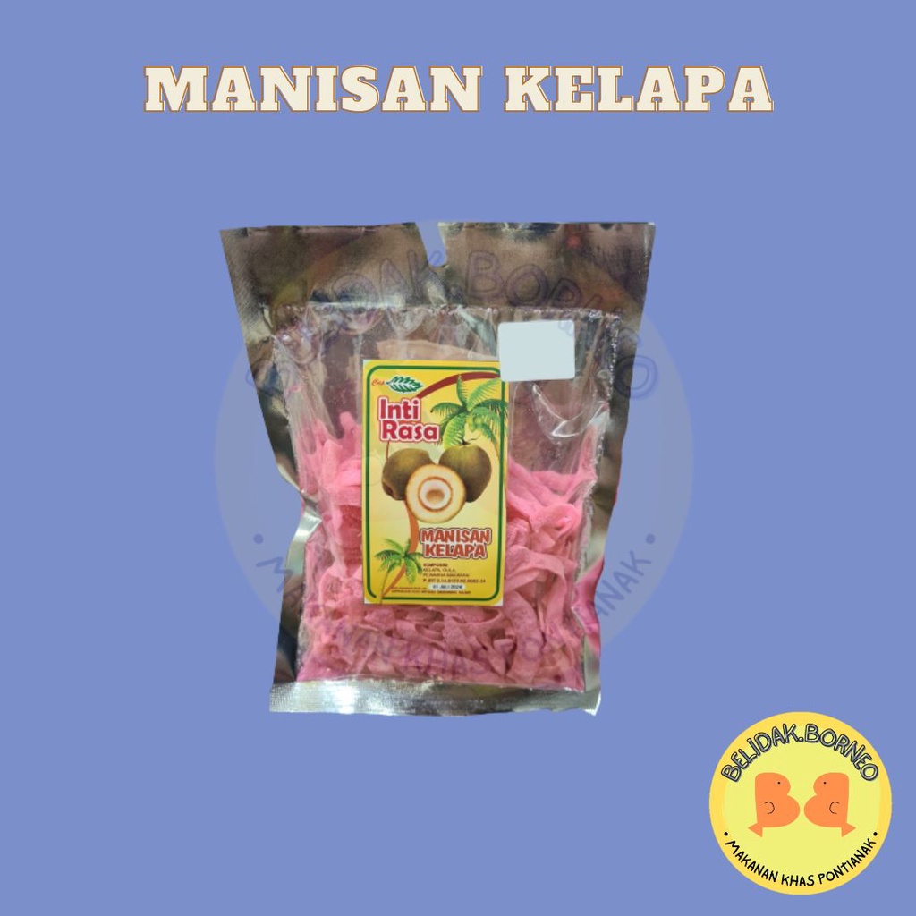 

Manisan Kelapa Inti Rasa Khas Kalimantan 100 gr